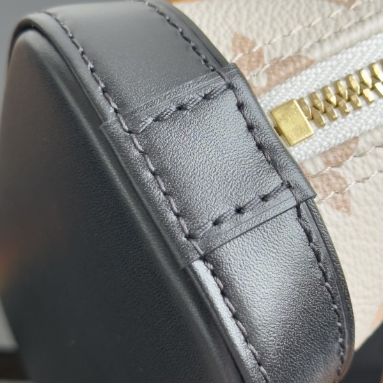 Louis Vuitton Nano Alma Bag – Dune Beige Monogram, Mini Top Handle & Crossbody