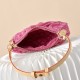 Louis Vuitton Pochette Valley Monogram Denim Bucket Bag - Fuchsia Pink (M28327)