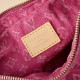 Louis Vuitton Pochette Valley Monogram Denim Bucket Bag - Fuchsia Pink (M28327)