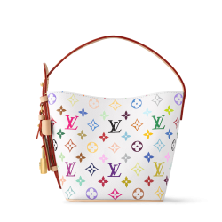 Louis Vuitton x Takashi Murakami All In BB Bucket Bag – White Multicolor Monogram