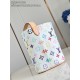 Louis Vuitton x Takashi Murakami All In BB Bucket Bag – White Multicolor Monogram
