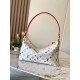 Louis Vuitton x Takashi Murakami CarryAll East West – White Multicolor Monogram (M27578)