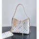 Louis Vuitton x Takashi Murakami CarryAll PM – White Multicolor Monogram Tote