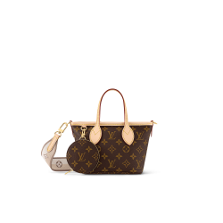 Louis Vuitton Neverfull BB｜Monogram Canvas with Vachetta Trim｜Tote Bag