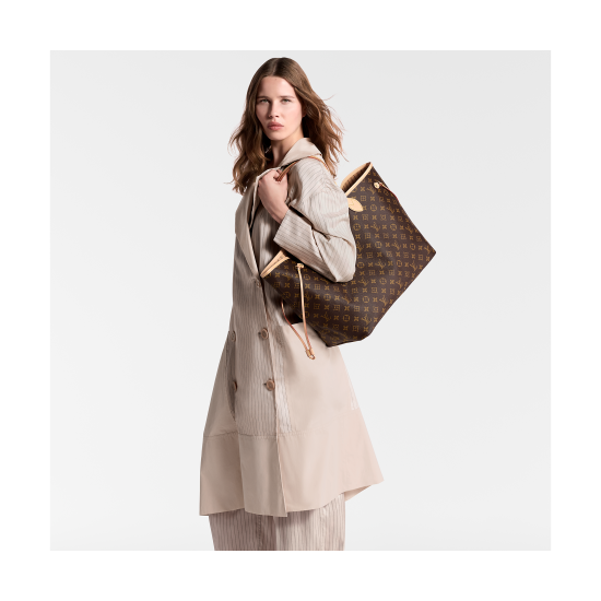 Louis Vuitton Neverfull GM｜Monogram Canvas with Vachetta Trim｜Tote Bag