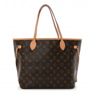 Louis Vuitton Neverfull MM｜Monogram Canvas with Vachetta Trim｜Tote Bag