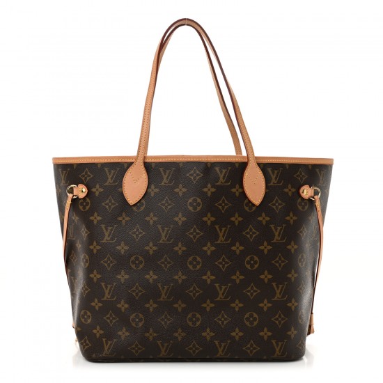 Louis Vuitton Neverfull MM|Monogram Canvas with Vachetta Trim|Tote Bag Louis Vuitton Neverfull MM|Monogram Canvas with Vachetta Trim|Tote Bag