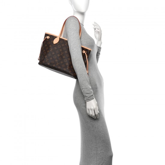 Louis Vuitton Neverfull PM|Monogram Canvas with Vachetta Trim|Tote Bag Louis Vuitton Neverfull PM|Monogram Canvas with Vachetta Trim|Tote Bag