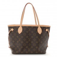 Louis Vuitton Neverfull PM｜Monogram Canvas with Vachetta Trim｜Tote Bag