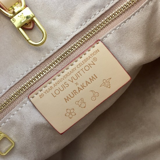 Louis Vuitton x Takashi Murakami Onthego PM｜Colorful Monogram｜Mini Tote Bag