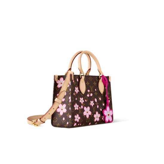 Louis Vuitton x Takashi Murakami Onthego PM｜Colorful Monogram｜Mini Tote Bag