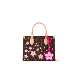 Louis Vuitton x Takashi Murakami Onthego PM｜Colorful Monogram｜Mini Tote Bag