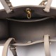 Louis Vuitton Onthego MM｜Empreinte Giant Monogram Tourterelle Creme｜Tote Bag