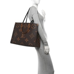 Louis Vuitton OnTheGo GM｜Reverse Giant Monogram｜Tote Bag