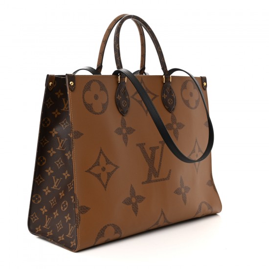 Louis Vuitton OnTheGo GM|Reverse Giant Monogram|Tote Bag Louis Vuitton OnTheGo GM|Reverse Giant Monogram|Tote Bag