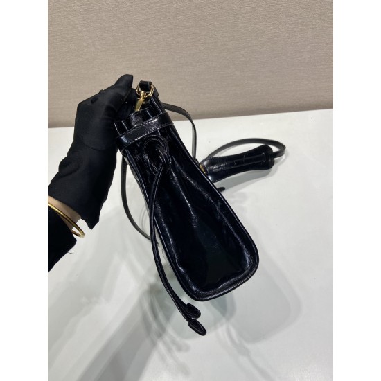 Prada Bonnie Crossbody Bag – Soft Lux Leather, Compact Everyday Size
