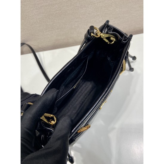 Prada Bonnie Crossbody Bag – Soft Lux Leather, Compact Everyday Size
