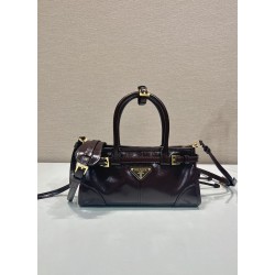 Prada Bonnie Mini Bag – Soft Lux Leather, Top Handle & Crossbody