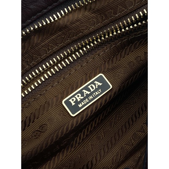 Prada Bonnie Mini Bag – Soft Lux Leather, Top Handle & Crossbody