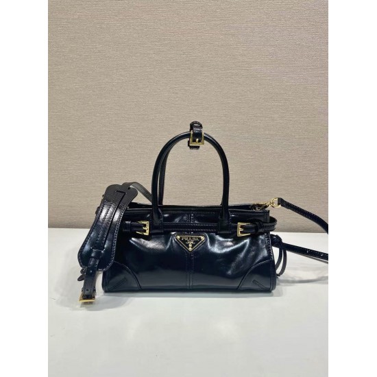 Prada Bonnie Mini Bag – Soft Lux Leather, Top Handle & Crossbody