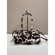 Prada 25 Bonnie Small Bag – Printed Haircalf Leather, Top Handle & Crossbody