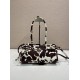 Prada 25 Bonnie Small Bag – Printed Haircalf Leather, Top Handle & Crossbody