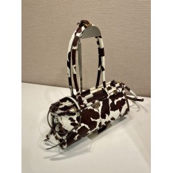 Prada 25 Bonnie Small Bag – Printed Haircalf Leather, Top Handle & Crossbody