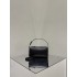 THE ROW 90s Leather Top Handle Bag - Black