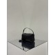 THE ROW 90s Leather Top Handle Bag - Black