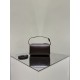 THE ROW 90s Leather Top Handle Bag - Burgundy