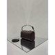 THE ROW 90s Leather Top Handle Bag - Burgundy