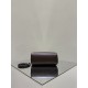 THE ROW 90s Leather Top Handle Bag - Burgundy