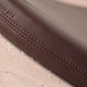 THE ROW Crossbody Crescent Leather Bag - Burgundy