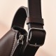 THE ROW Crossbody Crescent Leather Bag - Burgundy