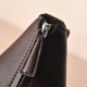 THE ROW Crossbody Crescent Leather Bag - Burgundy