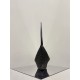THE ROW Small Izzy Woven Lambskin and Python Hobo Bag - Black