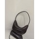 THE ROW Small Izzy Woven Lambskin and Python Hobo Bag - Burgundy