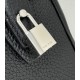 THE ROW India 10 Grained Leather Bowling Bag - Black