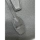 THE ROW India 10 Grained Leather Bowling Bag - Black