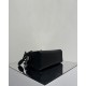 THE ROW India 10 Grained Leather Bowling Bag - Black