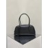 THE ROW E/W India Smooth Leather Shoulder Bag - Black