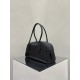 THE ROW E/W India Smooth Leather Shoulder Bag - Black