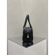 THE ROW E/W India Smooth Leather Shoulder Bag - Black