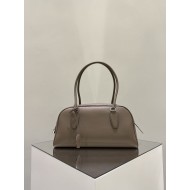 THE ROW E/W India Smooth Leather Shoulder Bag - Light Brown