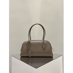 THE ROW E/W India Smooth Leather Shoulder Bag - Light Brown