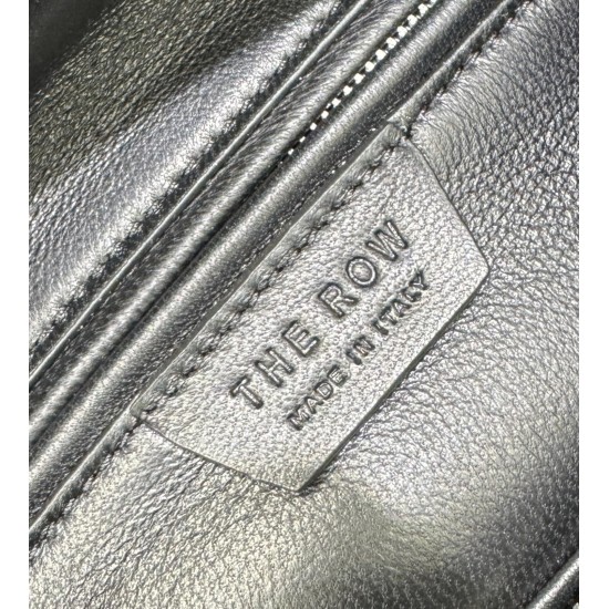 THE ROW E/W India Smooth Leather Shoulder Bag - Light Brown