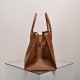 THE ROW Margaux 12 Smooth Calfskin Top Handle Bag - Tan