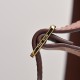THE ROW Margaux 12 Smooth Calfskin Top Handle Bag - Brick Red