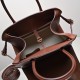 THE ROW Margaux 12 Smooth Calfskin Top Handle Bag - Brick Red