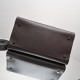THE ROW Margaux 12 Smooth Calfskin Top Handle Bag - Espresso Dark Brown